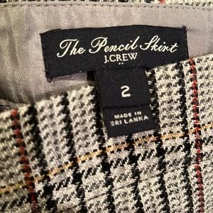 JCREW pencil skirt
